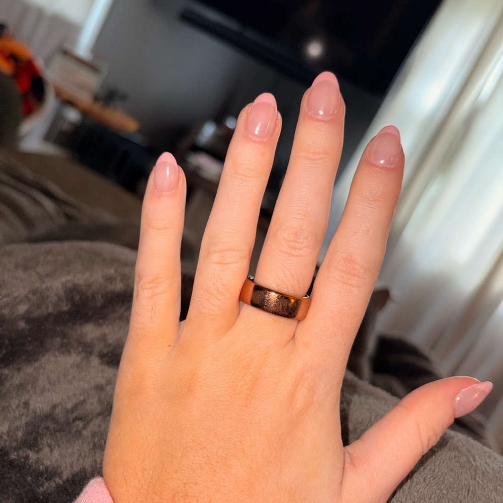 Rose Gold Oura Ring Size 8